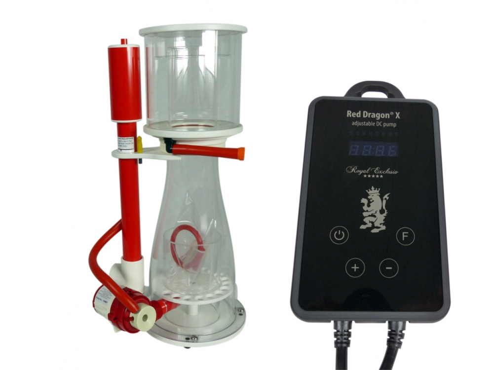 Bubble King® Double Cone 180 + RDX DC 24V Pumpe für Aquarien bis 500 ltr.