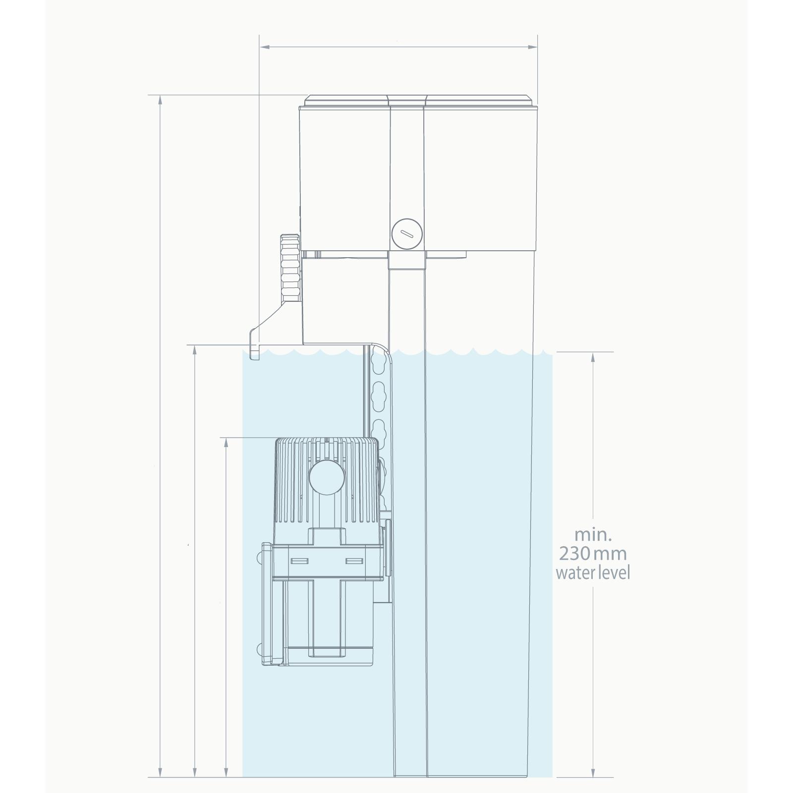 EVO 1001 Aqua Medic Hang On/ Unterbau Abschäumer