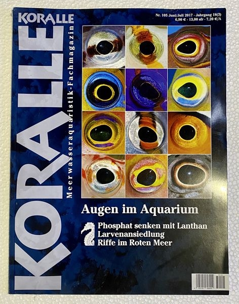 KORALLE Zeitschrift Augen im Aquarium