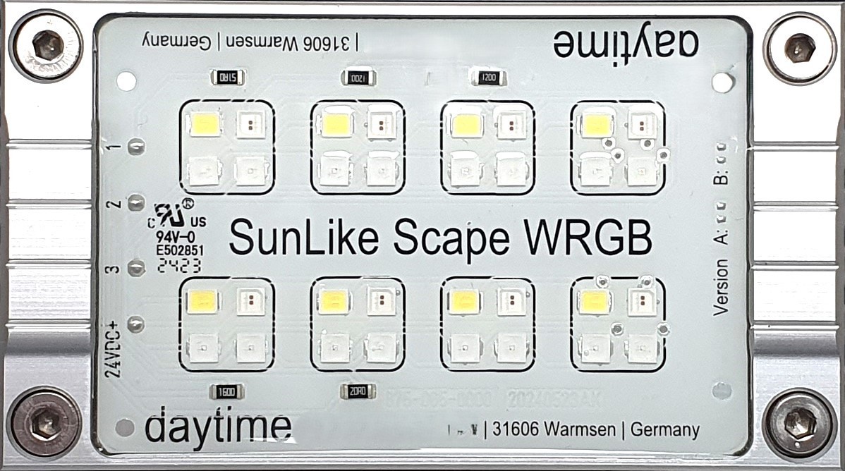 PRO-Modul SunLike-Scape WRGB 5.000 – 6.000 K + Green + Blue + Red