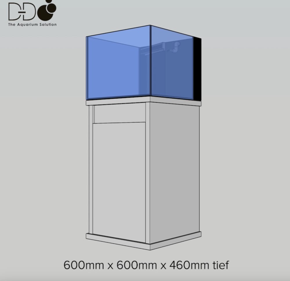 Reef-Pro 600 - Aquariumsystem Schwarz Glanz