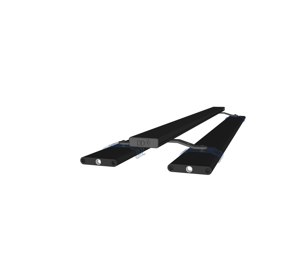 Hydra LED OTM Arm-Set Short für BLADE und Hydra 180mm  bis zu 2 Blades 