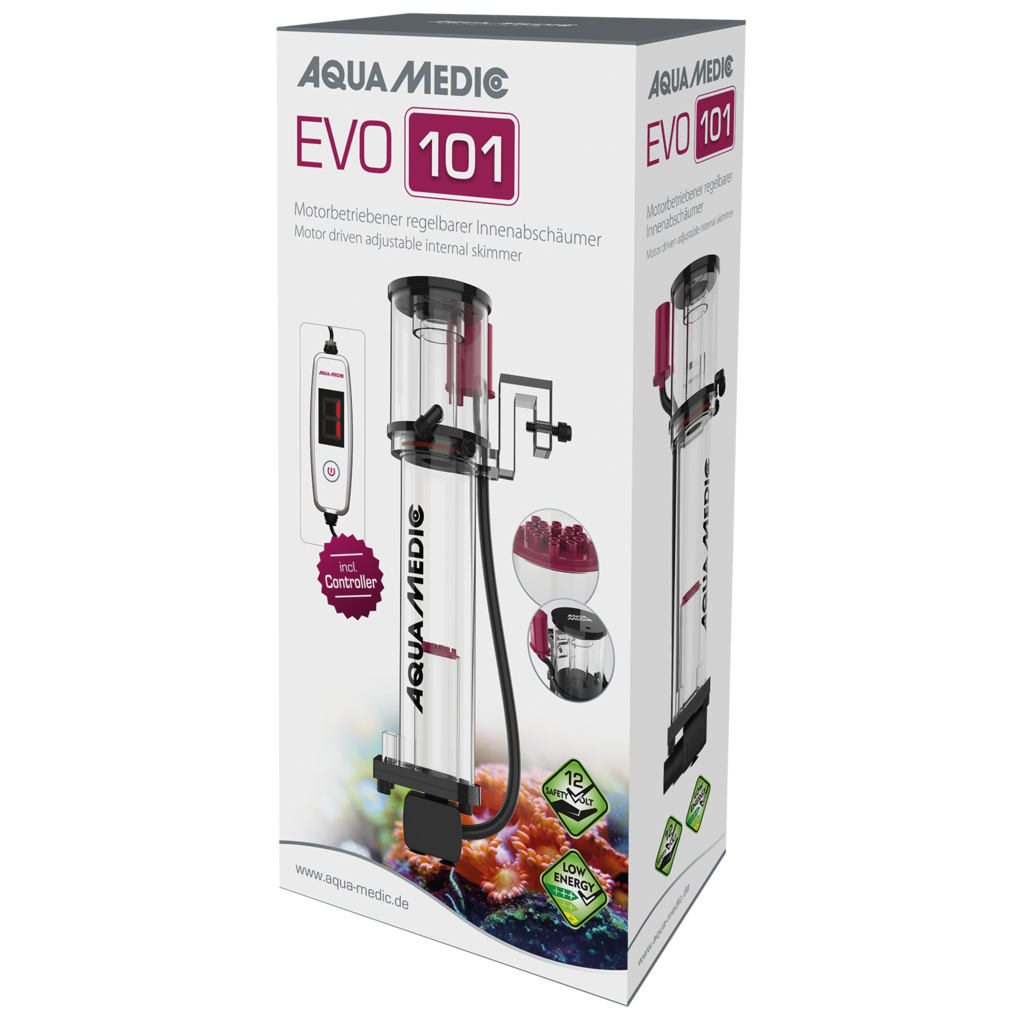 EVO 101 Motorbetriebener regelbarer Innenabschäumer