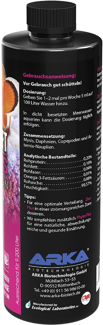 Arka ZOO-PLUS - Zooplankton 236ml