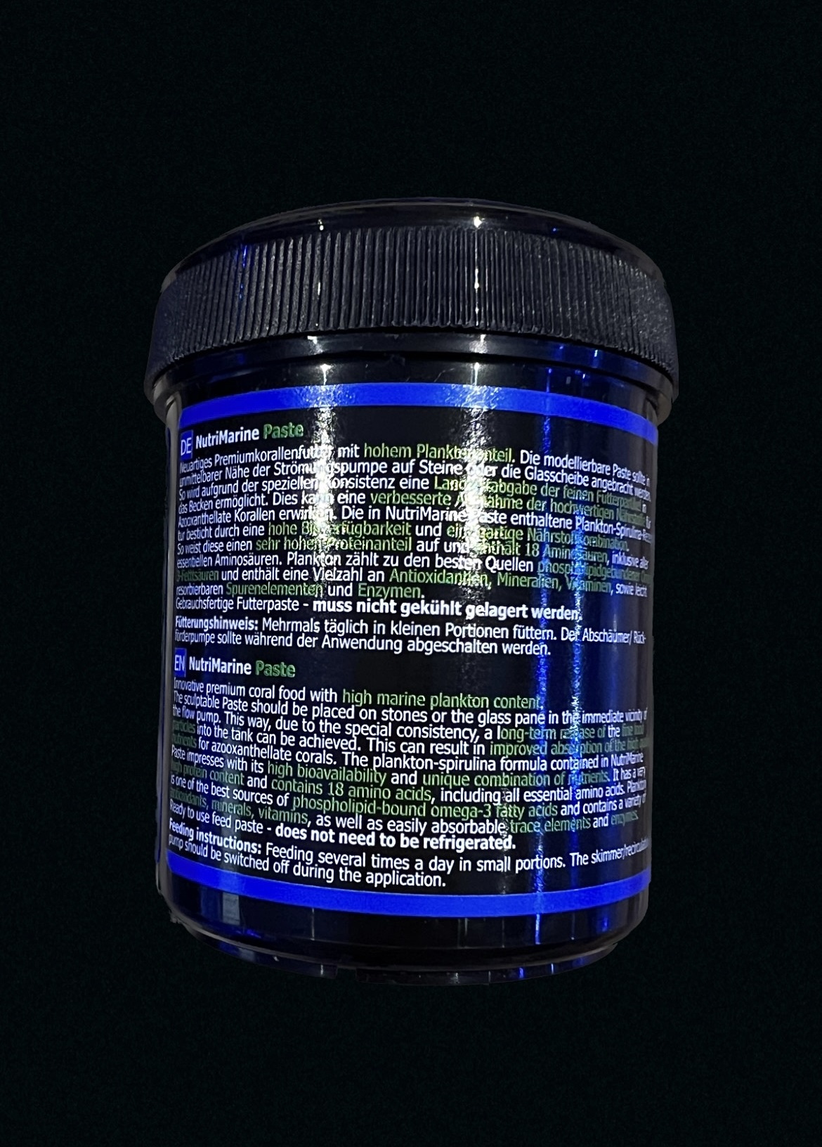 NutriMarine Paste  - Alleinfutter für Azooxanthellate Korallen 