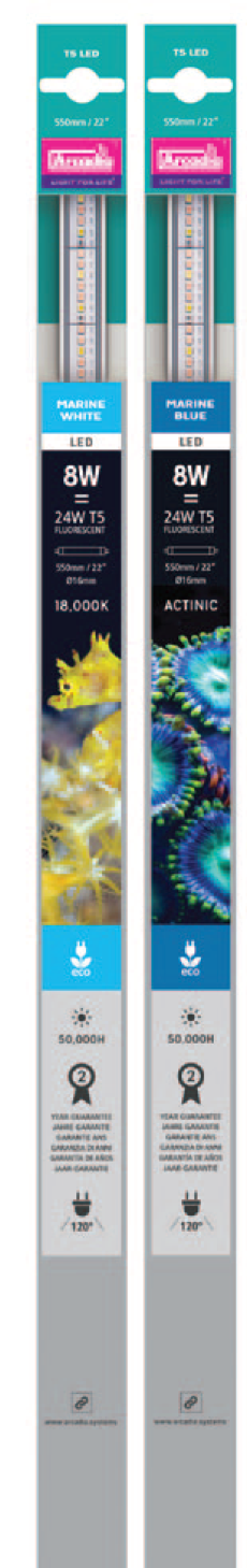  LED T5 Ø16 T5  55cm Aquarium Systems  Marine Blue 28000K 8W
