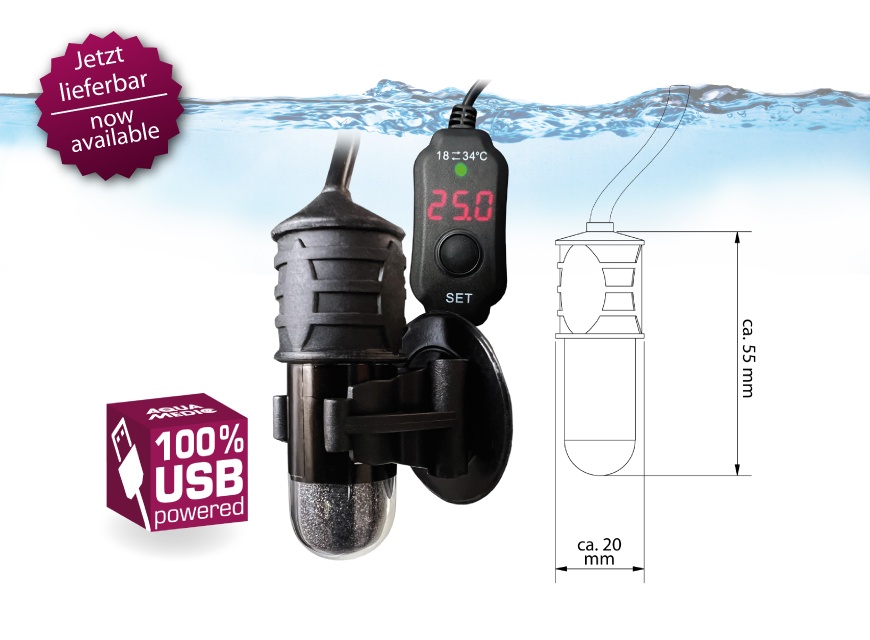 micro heater - Aqua Medic Heizer 10W