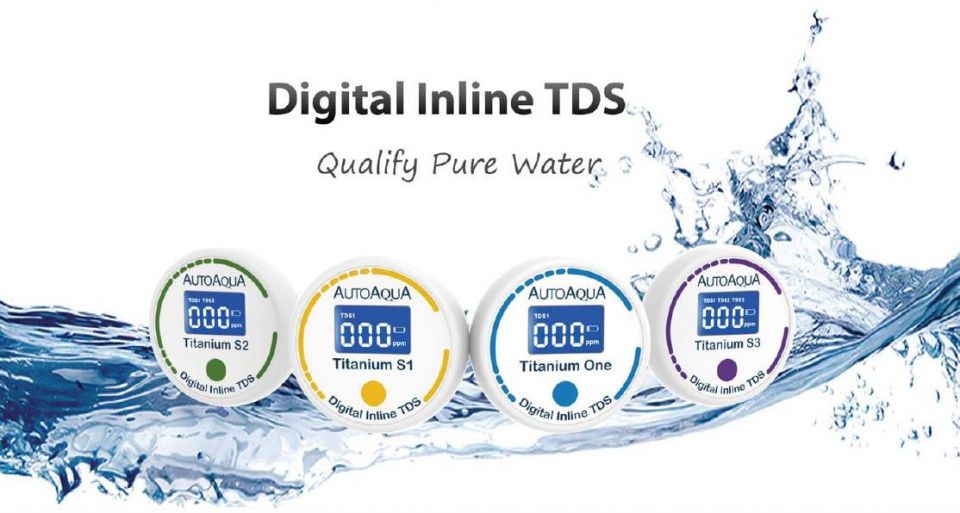 Digital Inline TDS - Titanium S1  für Osmose anlagen 
