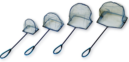 Fischfangnetz blau 15 cm