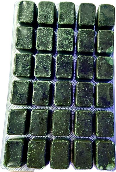 Frostfutter Meeresplankton grün 100g Blister