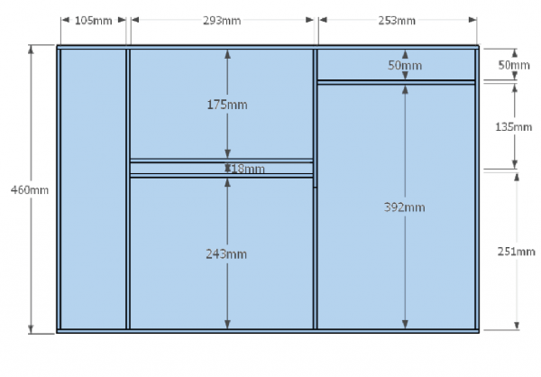 Reef-Pro  1500  -  Aquariumsystem  Metal Frame Anthracite Matt