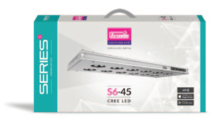 Aquarium -Systems LED Serie 6  56cm Meerwasser 176W 