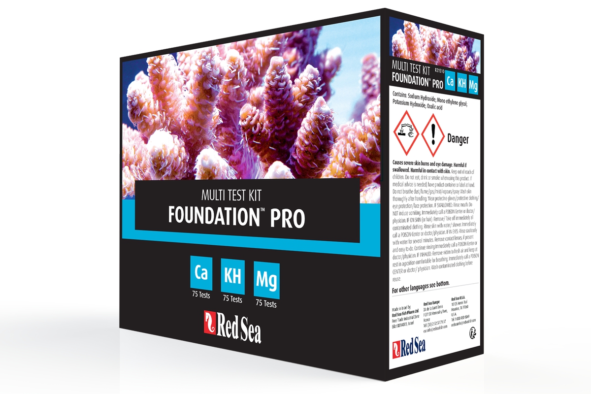 Red Sea Reef Foundation Multi Test Kit CA/KH/MG 