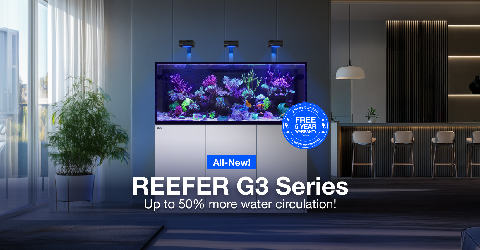 RED SEA Reefer Aquarium 350 G3 Deluxe 