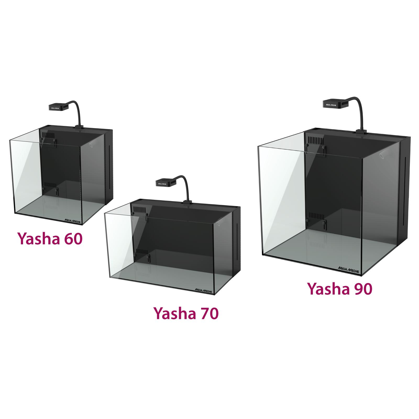 Aqua Medic Yasha 60 mit Qube 40 Meerwasser-Komplettbecken