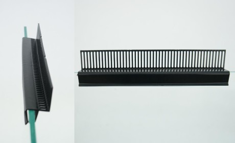 Überlaufkamm 33 cm  für Glasstärken von 8-15 mm