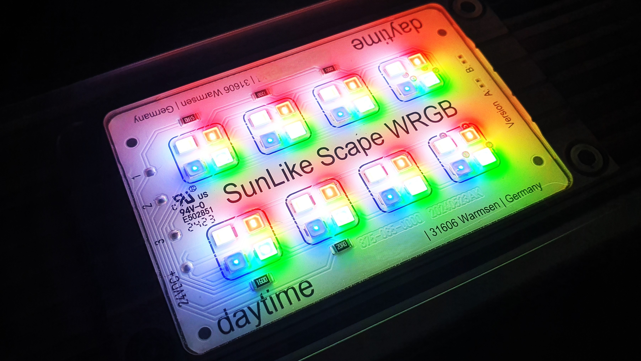 PRO-Modul SunLike-Scape WRGB 5.000 – 6.000 K + Green + Blue + Red