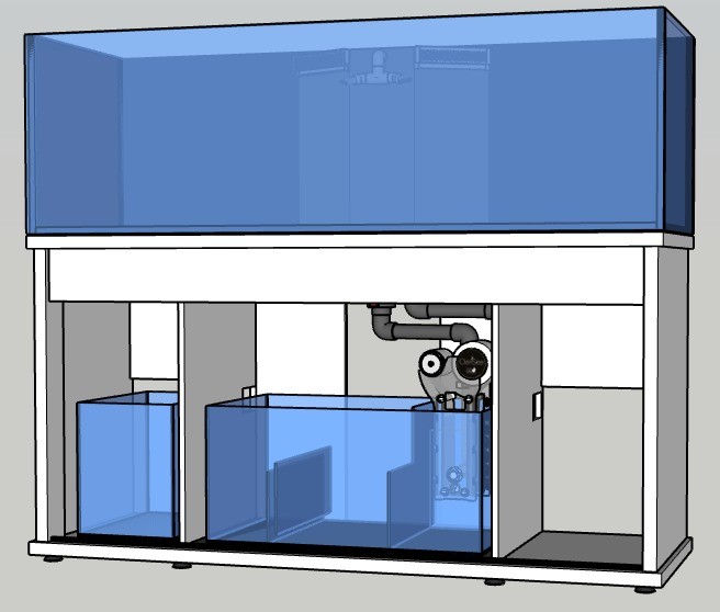 Reef-Pro  1800  - Aquariumsystem Platinium OAK 