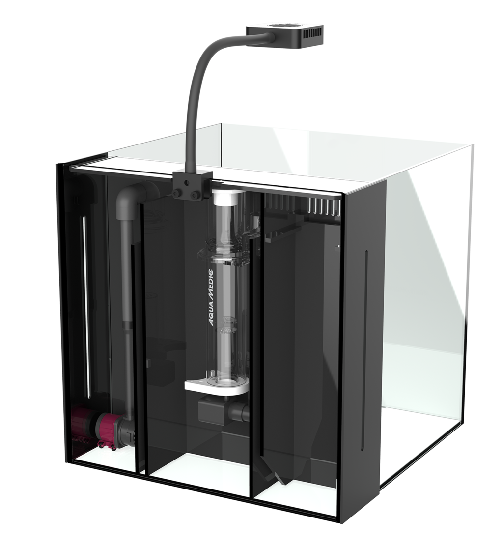 Aqua Medic Yasha 60 mit Qube 40 Meerwasser-Komplettbecken